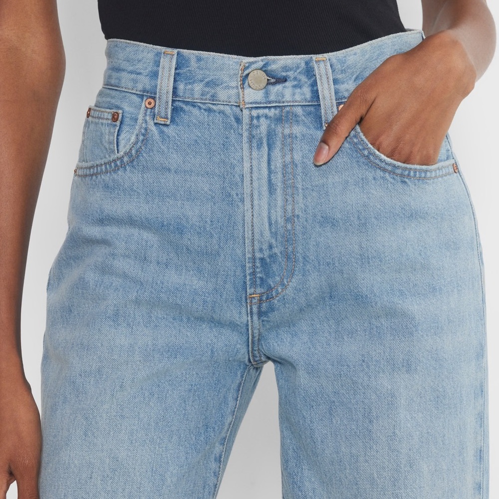 DENIM FORUM: The Farrah Hi-Rise Wide Jean size 25